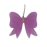Sparkle Bow Freshie in Purple