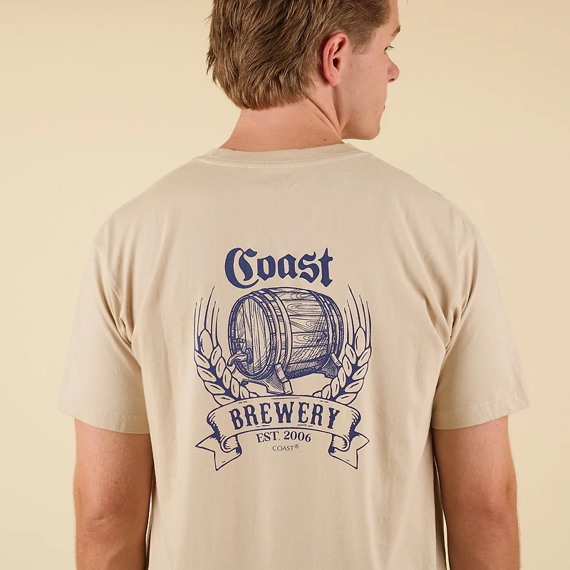 COAST Beer Barrel Short Sleeve T-Shirt
