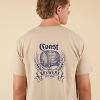 COAST Beer Barrel Short Sleeve T-Shirt
