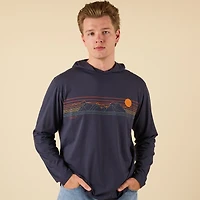 Mountain Adventure Hooded Long Sleeve T-Shirt