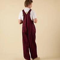 Garnet and Black Overall Bibs