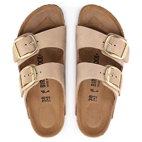 Women's Arizona Leather Big Buckle Sandals Sandcastle
