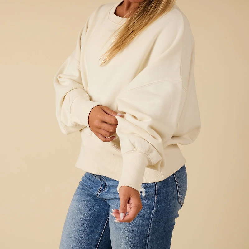 Youngstown Crewneck Sweatshirt Ivory