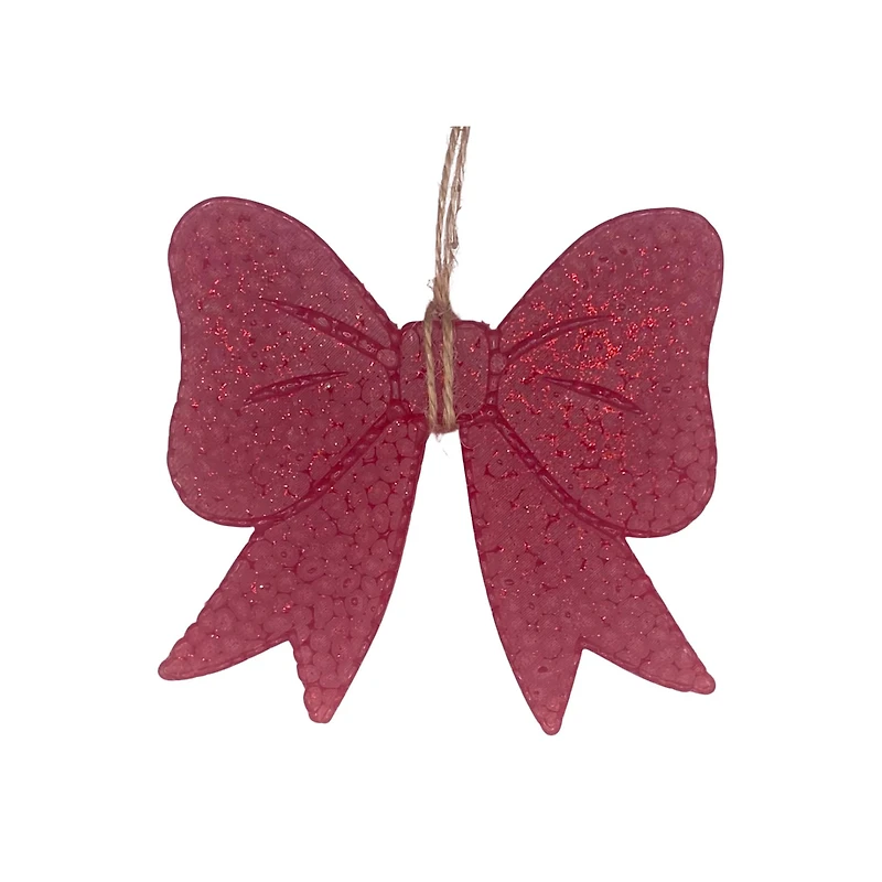 Sparkle Bow Freshie in Red