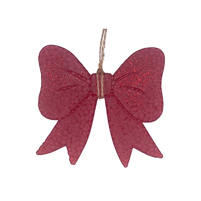 Sparkle Bow Freshie in Red