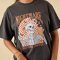Nightmare Before Coffee Short Sleeve T-Shirt