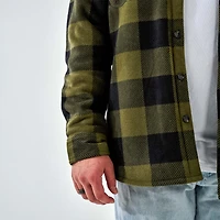 Men's Shacket Mallard Green Plaid