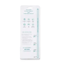 Sweethearts Straw Topper Set