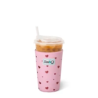 22oz Iced Cup Coolie in Sweethearts