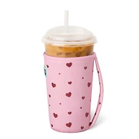 22oz Iced Cup Coolie in Sweethearts