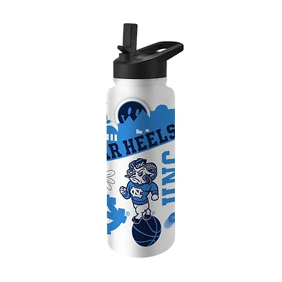 UNC 34oz Collage Water Bottle