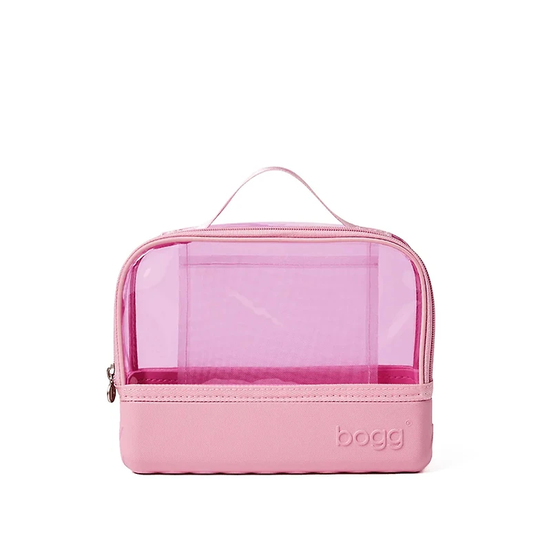 She's A Beauty Cosmetic Pouch in Pink Bubbles