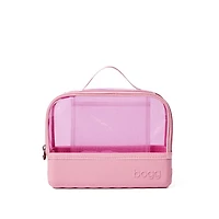 She's A Beauty Cosmetic Pouch in Pink Bubbles