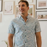 Men's Roll Tides Short Sleeve Button Down