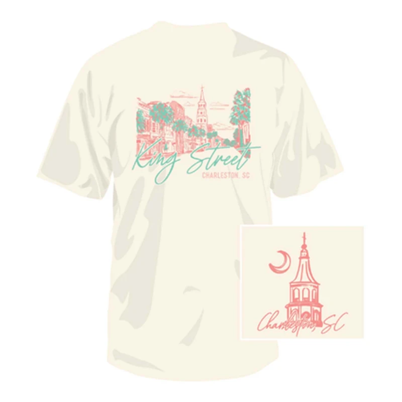 King Street Sketch Short Sleeve T-Shirt