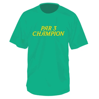 Par 3 Champion Short Sleeve T-Shirt