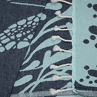 Seaglass Bubbles Turtle Towel