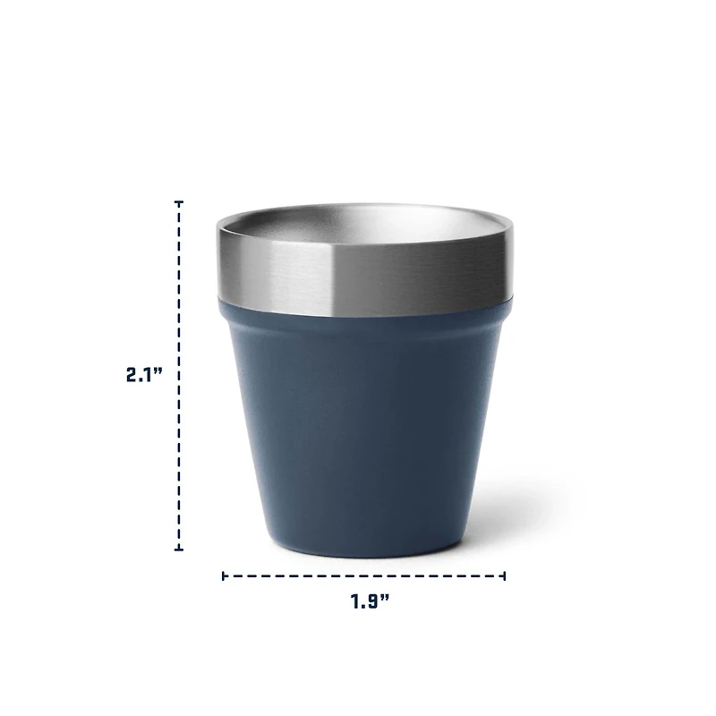 Wetlands 4 Piece Shot Glass Set with Case