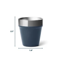 Wetlands 4 Piece Shot Glass Set with Case