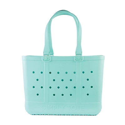 Large Tote Bag in Seafoam