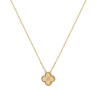 Clover Initial Necklace