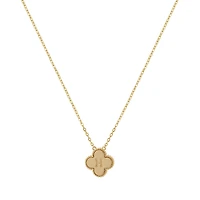 Clover Initial Necklace