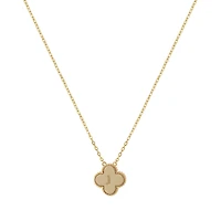 Clover Initial Necklace