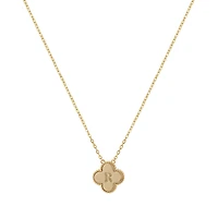 Clover Initial Necklace