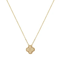 Clover Initial Necklace
