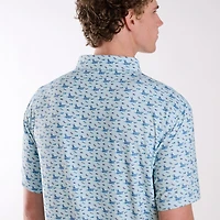 Boats and Lures Printed Polo