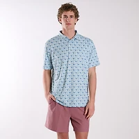 Boats and Lures Printed Polo