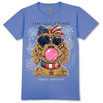 Dog Liberty Short Sleeve T-Shirt