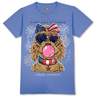 Dog Liberty Short Sleeve T-Shirt