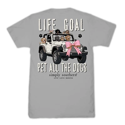 Life Goals Short Sleeve T-Shirt
