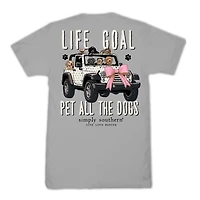 Life Goals Short Sleeve T-Shirt