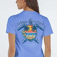 Turtle Track Fill Short Sleeve T-Shirt