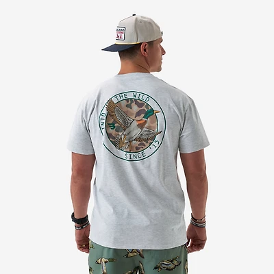 Camo Mallard Duck Short Sleeve T-Shirt