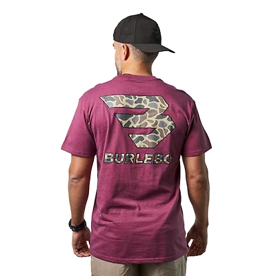 Flying B Deer Camo Logo Short Sleeve T-Shirt