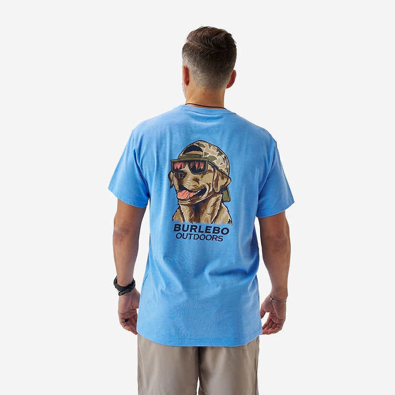 Mallard Camo Dog Short Sleeve T-Shirt