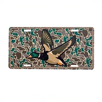 Mallard Camo License Plate