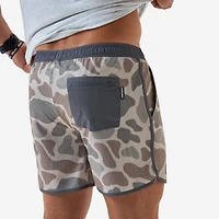 5 Inch Lined Swim Shorts Jumbo Deer Camo
