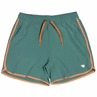 5 Inch Lined Swim Shorts Saltwater Teal