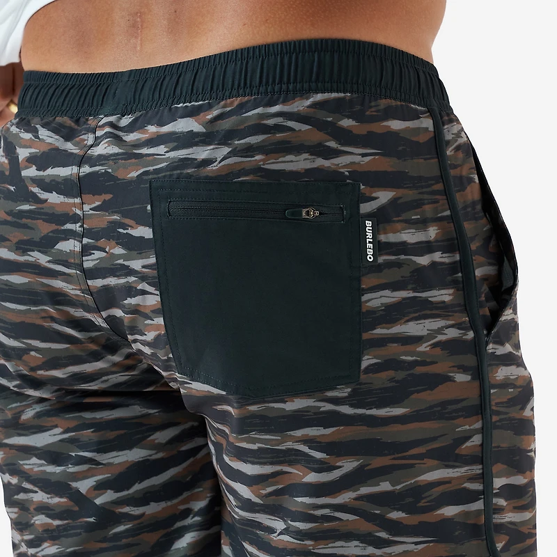 5 Inch Lined Swim Shorts Tiger Wetland Camo