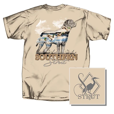 Lab Silhouette Short Sleeve T-Shirt Ivory