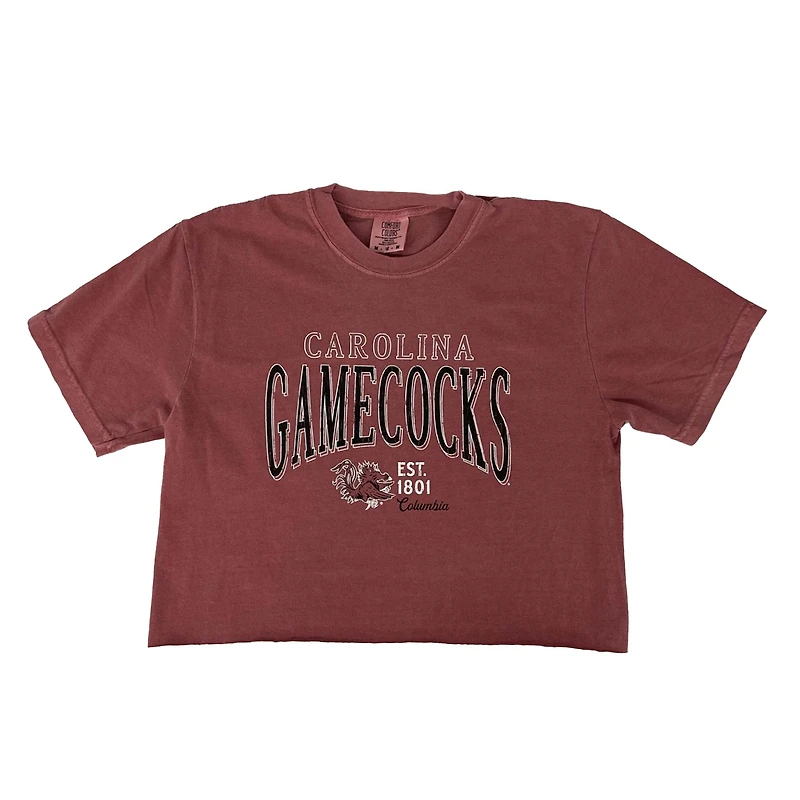 USC Arch Est. Cropped Short Sleeve T-Shirt