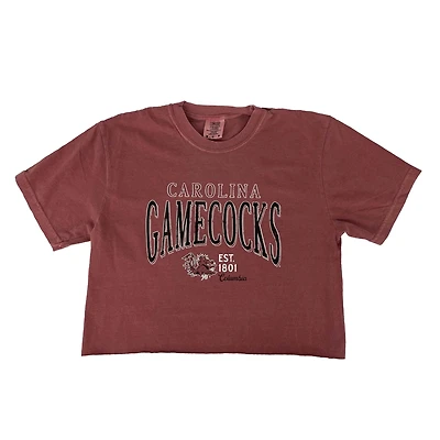 USC Arch Est. Cropped Short Sleeve T-Shirt