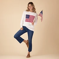 USA Flag Sweater