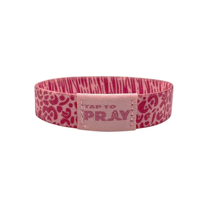 Tap To Pray Wristband Safari Rose