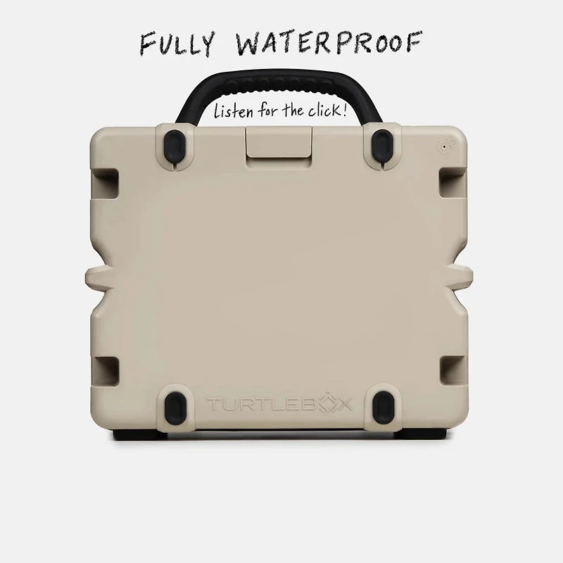 Turtlebox Grande Portable Speaker in Tan