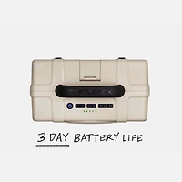 Turtlebox Grande Portable Speaker in Tan